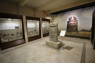 Entrance ramp and surroundings of the Edirne Archaeology and Ethnography Museum
