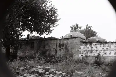 Mezit Bey (Çukur) Hamamı kubbe ve minare detayı restorasyon