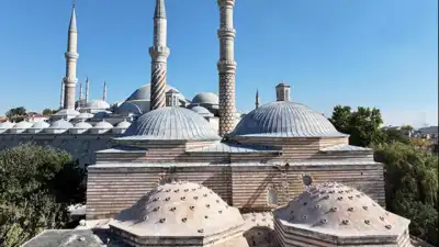 Sokullu Hamam minarets and building complex