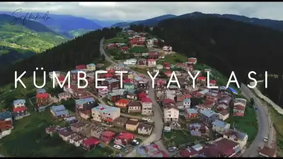 Kümbet Yaylası ahşap köprü ve dere refleksiyonu