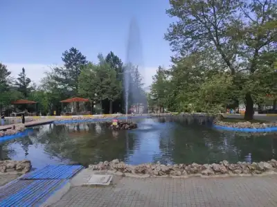 Ayazmana Mesireliği'nde şadırvan ve piknik alanları