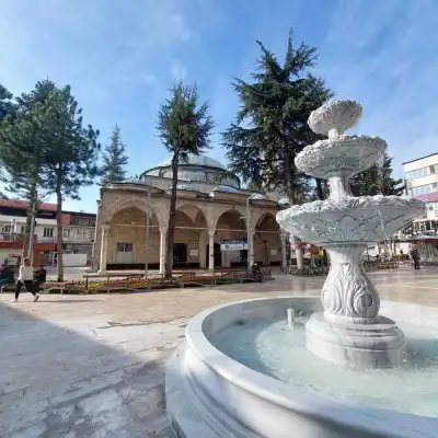 Firdevs Bey Camii çeşme ve bahçe düzenlemesi